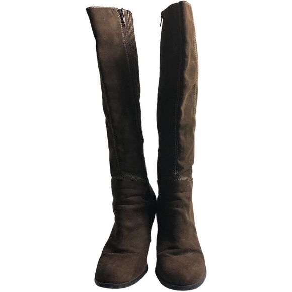 Unisa Brown Suede Boots - Picture 3 of 15